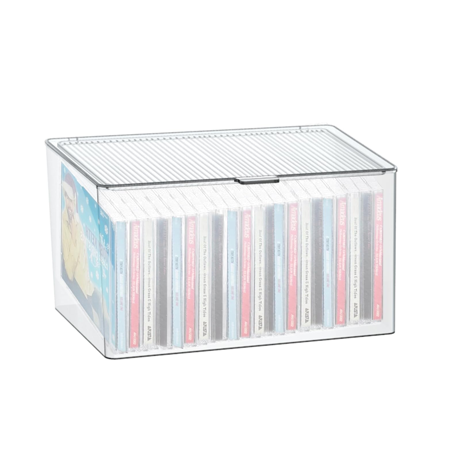 Amazon.com: JoyHuaTrade Flip CD Storage Box with 24 pcs CD Cases